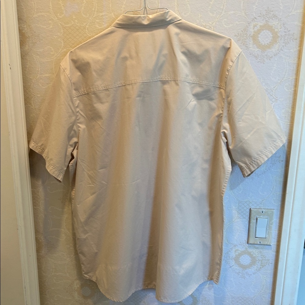 5.11 Tactical Men's Beige Button Down with Snaps Shirt in Size XL - Picture 3 of 4